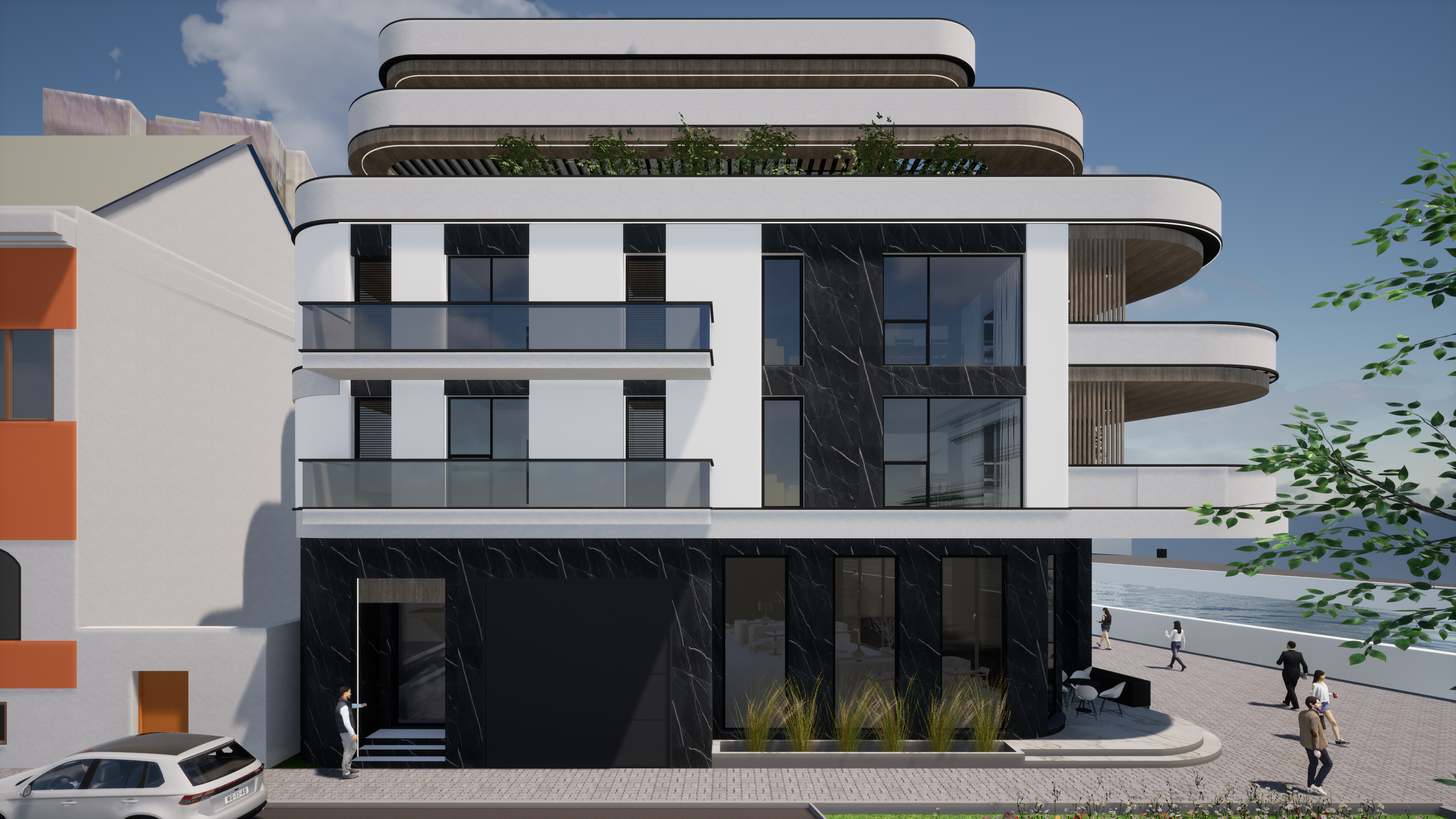 Read more about the article Studiu volumetric locuințe colective(variante) – str. Libertății, nr. 3, Oradea